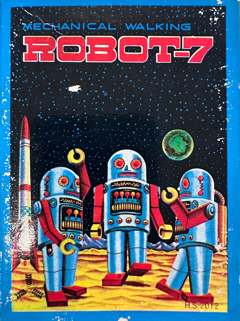 Robot-7 Mekanisk Leksak bild 1