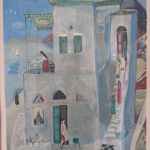 Nahum Gutman Lithograph (A/P)