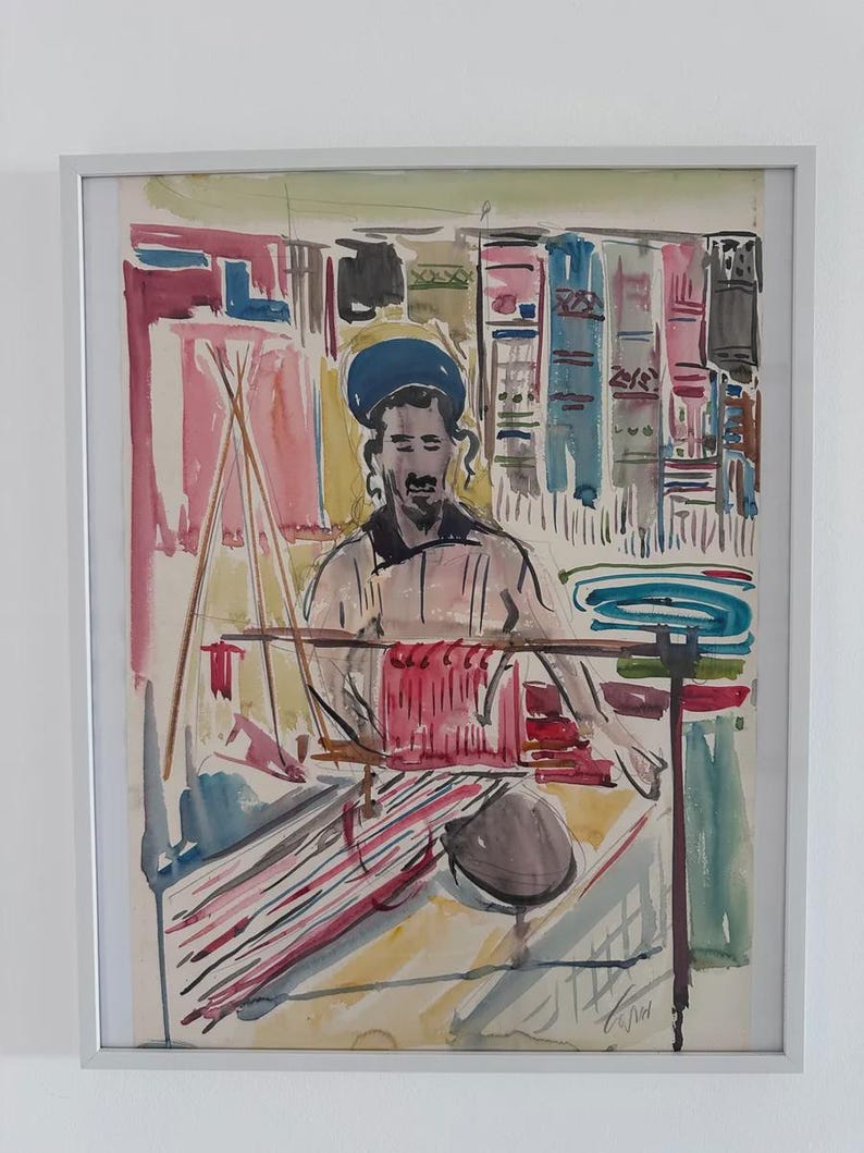 Mordechai Avniel – The Weaver