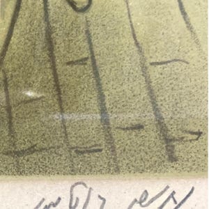 Nahum Gutman lithograph, 147/200