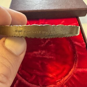 "The Society of Medalists" - 61st Issue Bronze Medal - By Leo Lentelli - Original Box