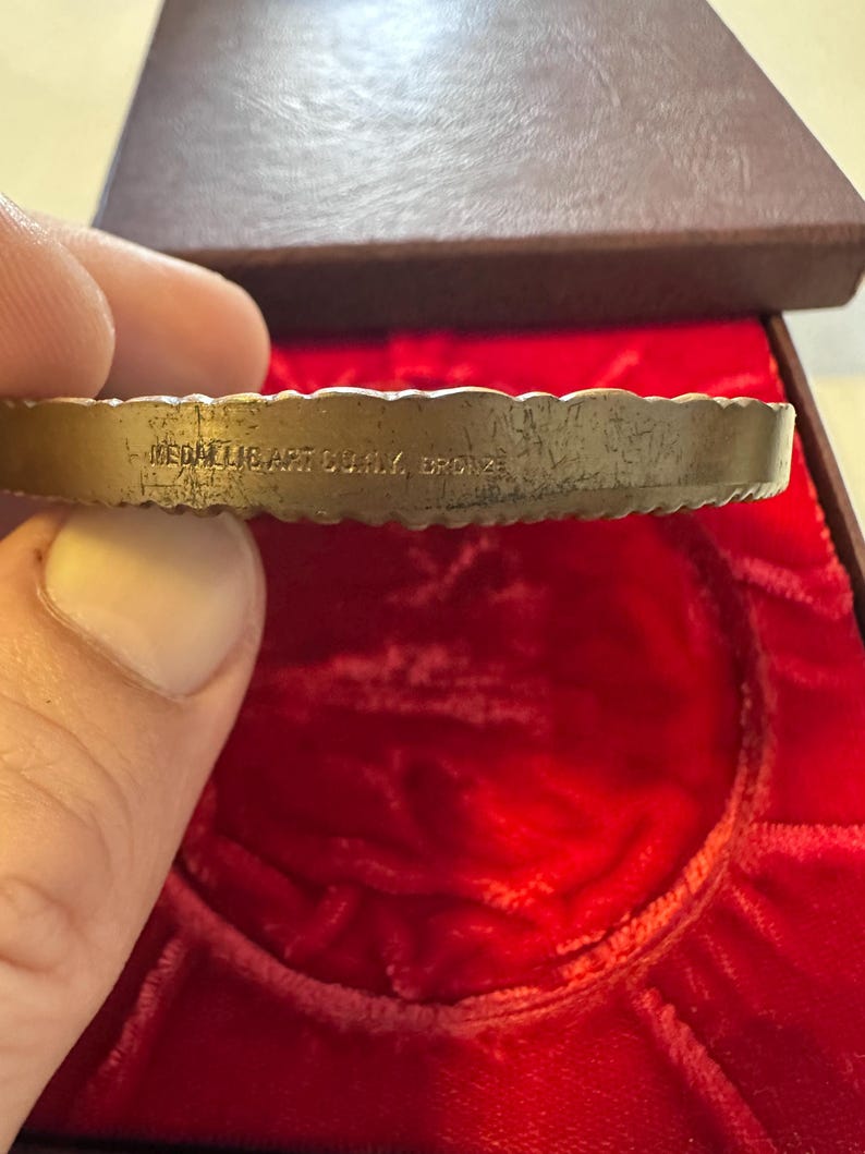 "The Society of Medalists" - 61st Issue Bronze Medal - By Leo Lentelli - Original Box