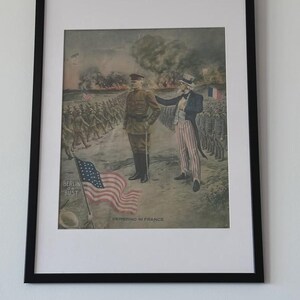 Original 1917 WWI poster