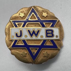 Early 20th Century J.W.B. Enamel Pin