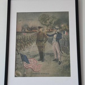 Original 1917 WWI poster