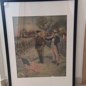 Original 1917 WWI poster