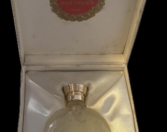 Vintage Fête de Molyneux Paris Perfume Bottle in Original Presentation Box
