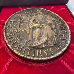 "The Society of Medalists" - 61st Issue Bronze Medal - By Leo Lentelli - Original Box