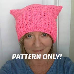 Kitty Cat Beanie Anleitung