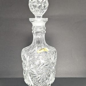 Hand Cut Lead Crystal Made in Czechoslovakia - Etsy