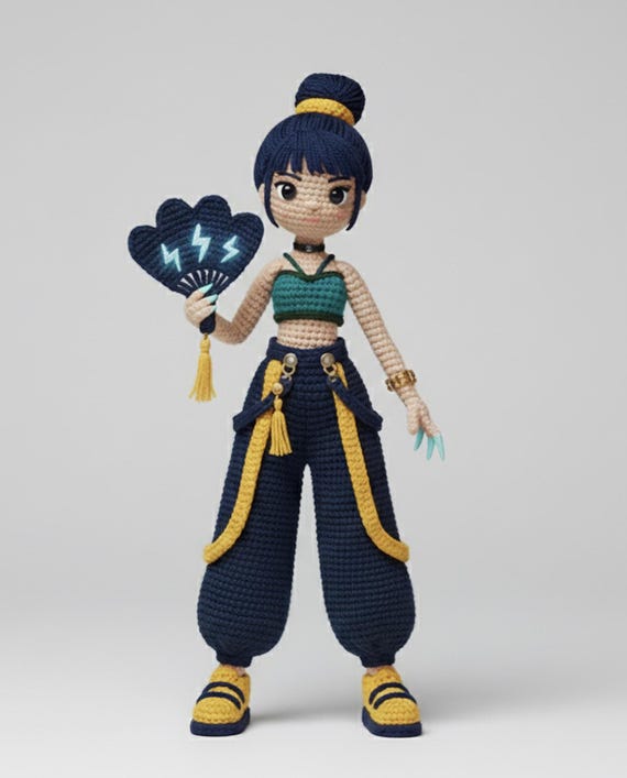 Kpop Demon Hunters Bundle: Mira, Zoey and Rumi Crochet Patterns - Etsy