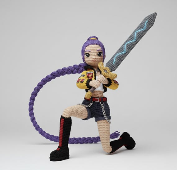 Kpop Demon Hunters Bundle: Mira, Zoey and Rumi Crochet Patterns - Etsy