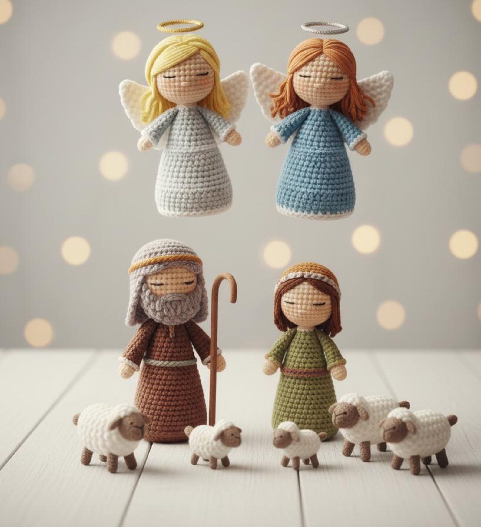 Amigurumi Nativity Set Crochet Pattern (PDF) - Etsy