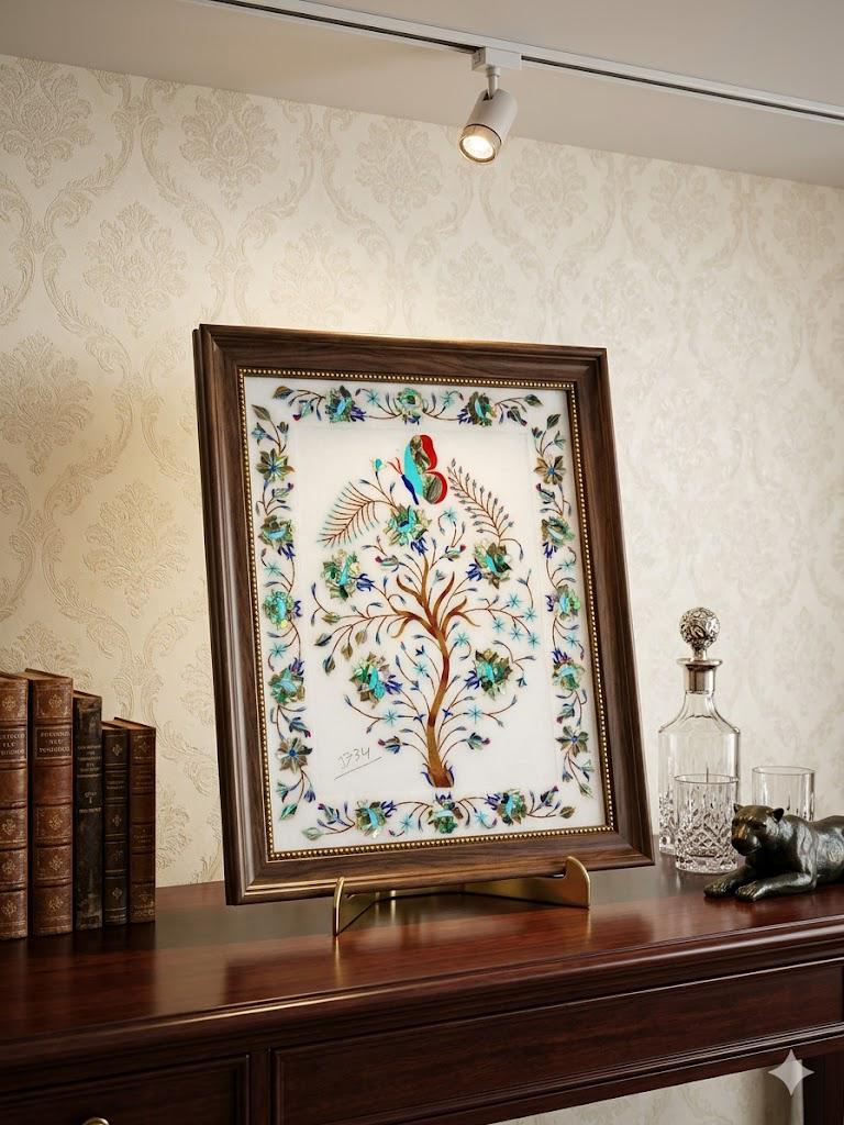 Pietra dura plaque - Etsy 日本