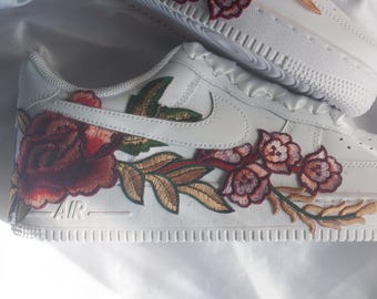Bespoke Rose Air Force 1 Bridal Sneakers