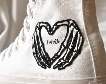 Bespoke Til Death Do Us Part Converse