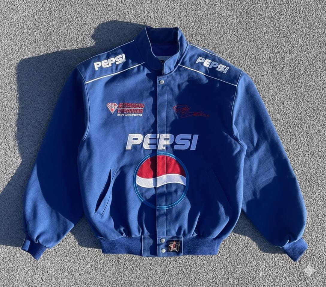 Pepsi Bomber Jacket - Etsy