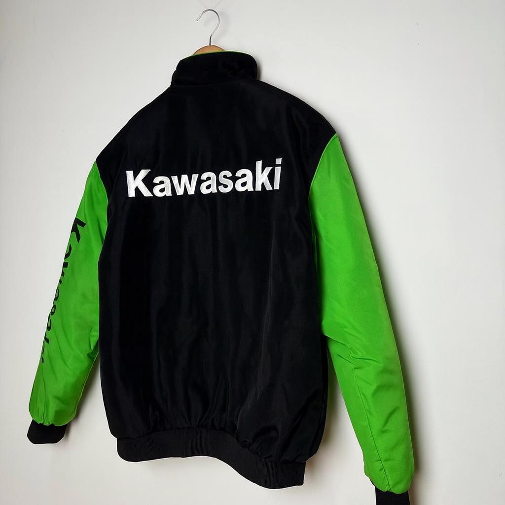 Kawasaki Monster Energy Racing Jacket, Greenblack Moto MX Team
