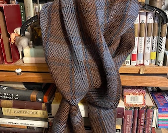 Hand Woven Wool Scarf in the Outlander Style