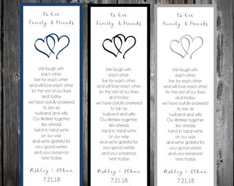 wedding bookmarks etsy wedding bookmarks