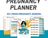 Pregnancy Planner Printable | First Time Mom, Baby Prep (PDF Download)