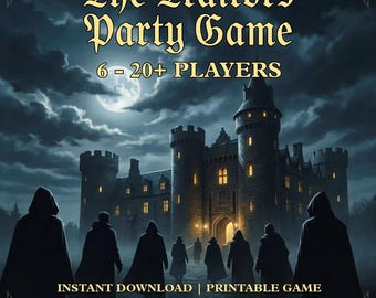 Verraders Partyspel | Sociaal Misleidingsspel voor aan tafel (Direct te downloaden)