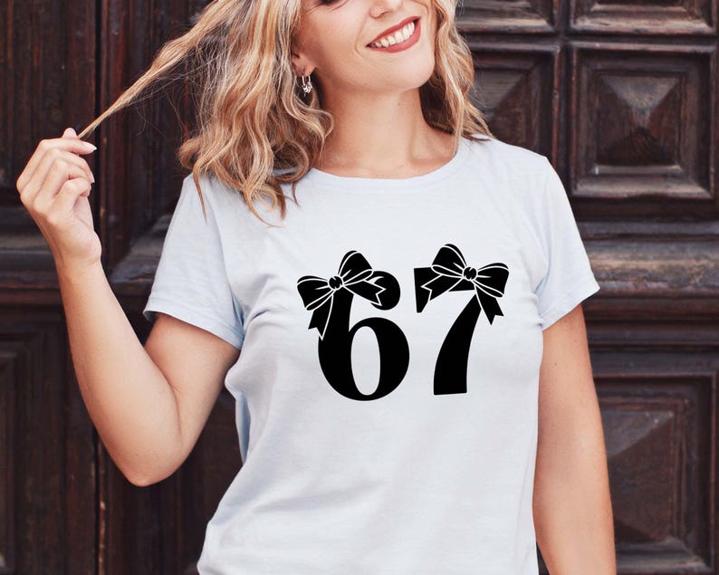 67 meme 67 SVG Cute 67 png 6-7 meme design, Cricut, Png, Svg, sublimation, Six Seven Png, Six Seven Shirt design Viral 6/7 Png Funny Saying
6 7 Meme png ,6 7 png , six seven Coquette Bow Meme 67 , 6 7 shirt for kids PNG, six seven Bow Meme Png, 67 Birthday Png
I Survived 67 Days of School SVG PNG – Funny Teacher Student Meme Shirt Design | Digital Download for Cricut & Sublimation