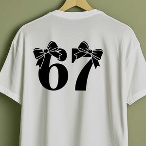 67 meme 67 SVG Cute 67 png 6-7 meme design, Cricut, Png, Svg, sublimation, Six Seven Png, Six Seven Shirt design Viral 6/7 Png Funny Saying
6 7 Meme png ,6 7 png , six seven Coquette Bow Meme 67 , 6 7 shirt for kids PNG, six seven Bow Meme Png, 67 Birthday Png
I Survived 67 Days of School SVG PNG – Funny Teacher Student Meme Shirt Design | Digital Download for Cricut & Sublimation