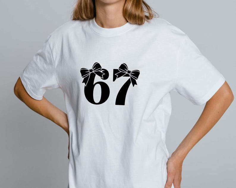 67 meme 67 SVG Cute 67 png 6-7 meme design, Cricut, Png, Svg, sublimation, Six Seven Png, Six Seven Shirt design Viral 6/7 Png Funny Saying
6 7 Meme png ,6 7 png , six seven Coquette Bow Meme 67 , 6 7 shirt for kids PNG, six seven Bow Meme Png, 67 Birthday Png
I Survived 67 Days of School SVG PNG – Funny Teacher Student Meme Shirt Design | Digital Download for Cricut & Sublimation