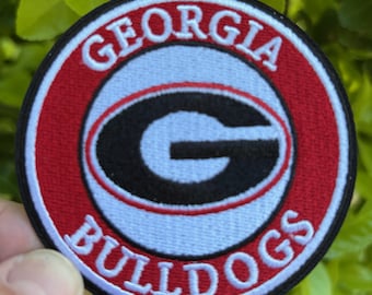 Gesticktes Bügelbild mit den Georgia Bulldogs