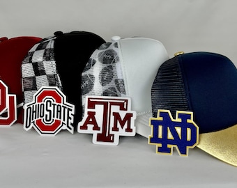 DIY Sport Trucker Caps Kit: 4 Caps inklusive Patches