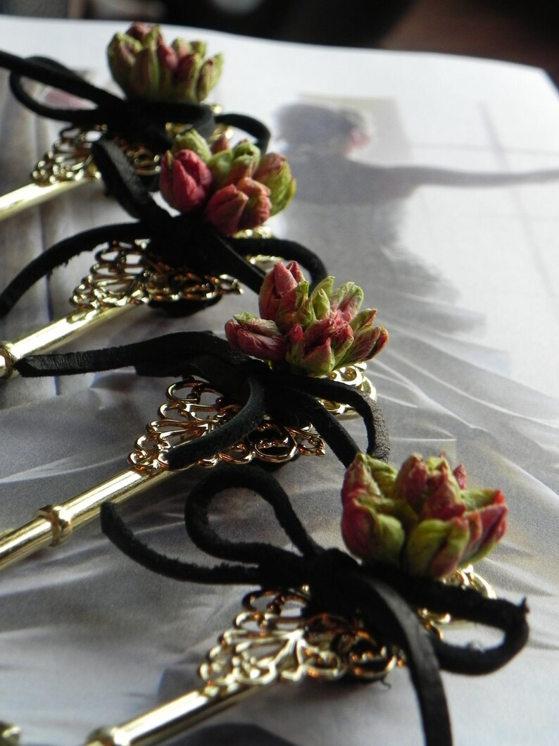 Boutonniere Key To Your Heart image 2