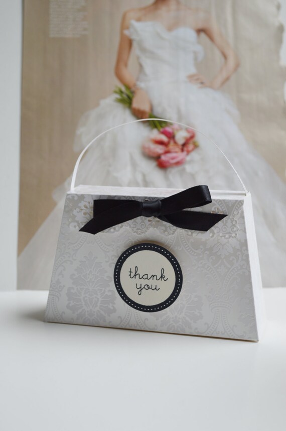 Handbag Favor Boxes 10 Etsy