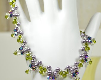 Forever Bouquet Garden Swarovski Crystal Bracelet