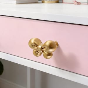 真鍮製引き出しノブ、子供部屋用クローゼットノブ、弓形ワードローブハンドル