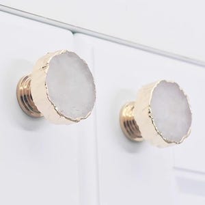 Round Wardrobe Knob, Dresser Crystal Knobs, Drawer Pull Knob