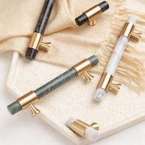 Maniglie per mobili in marmo, maniglie per porte da cucina