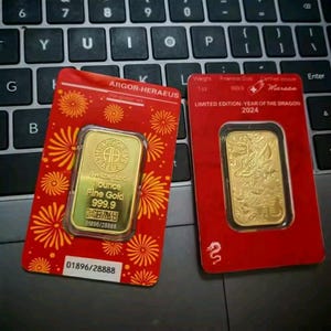 NEW Limited Edition SWISSE 1oz Gold Bar – 24K Gold Plated Brass – Collector’s Luxury Piece!
