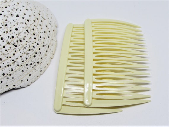 One (1) Pair of Vintage 1989 GOODY Hair Side Comb… - image 4