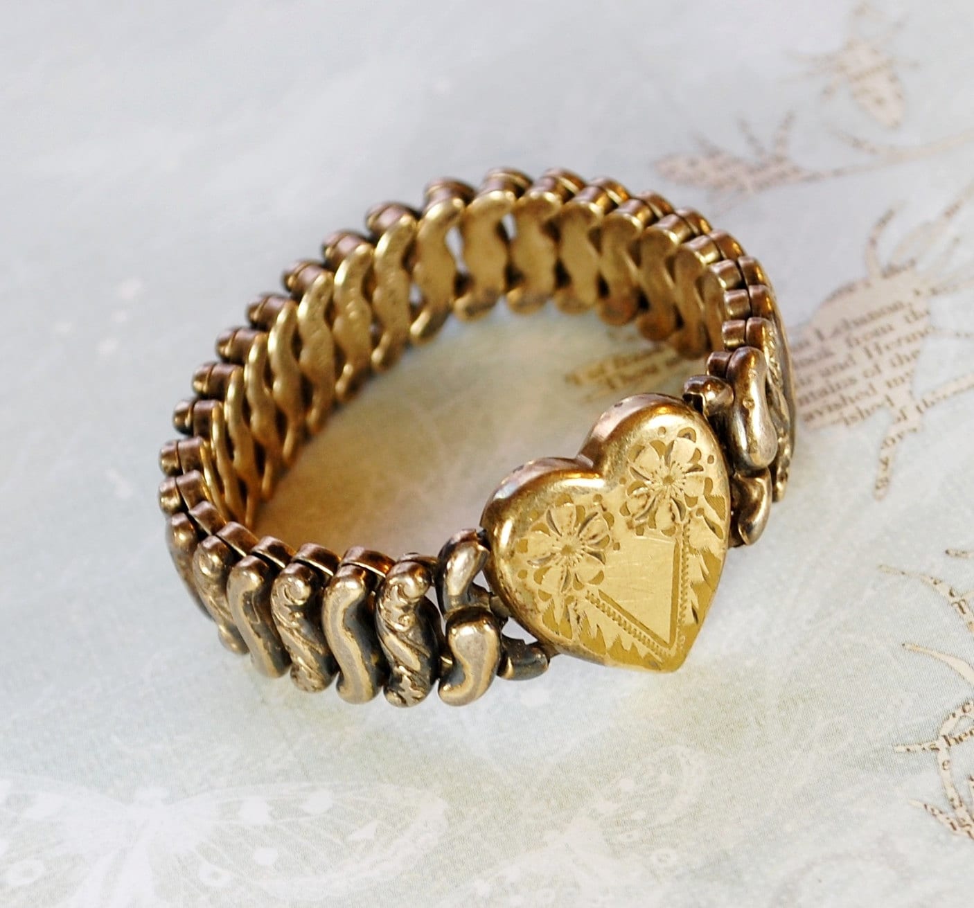 Vintage heart bracelet Outlet