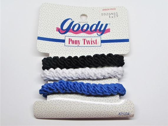 Vintage 1993 GOODY "Pony Twists" Ponytail Holders… - image 2