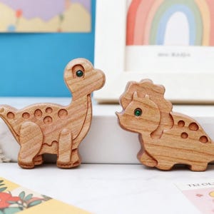 Wood Cartoon Knob, Kid's Room Knobs, Dresser Drawer Pulls