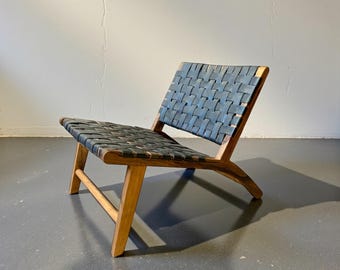 Fauteuil d'appoint en cuir, Chaises de salon, Chaise tendance