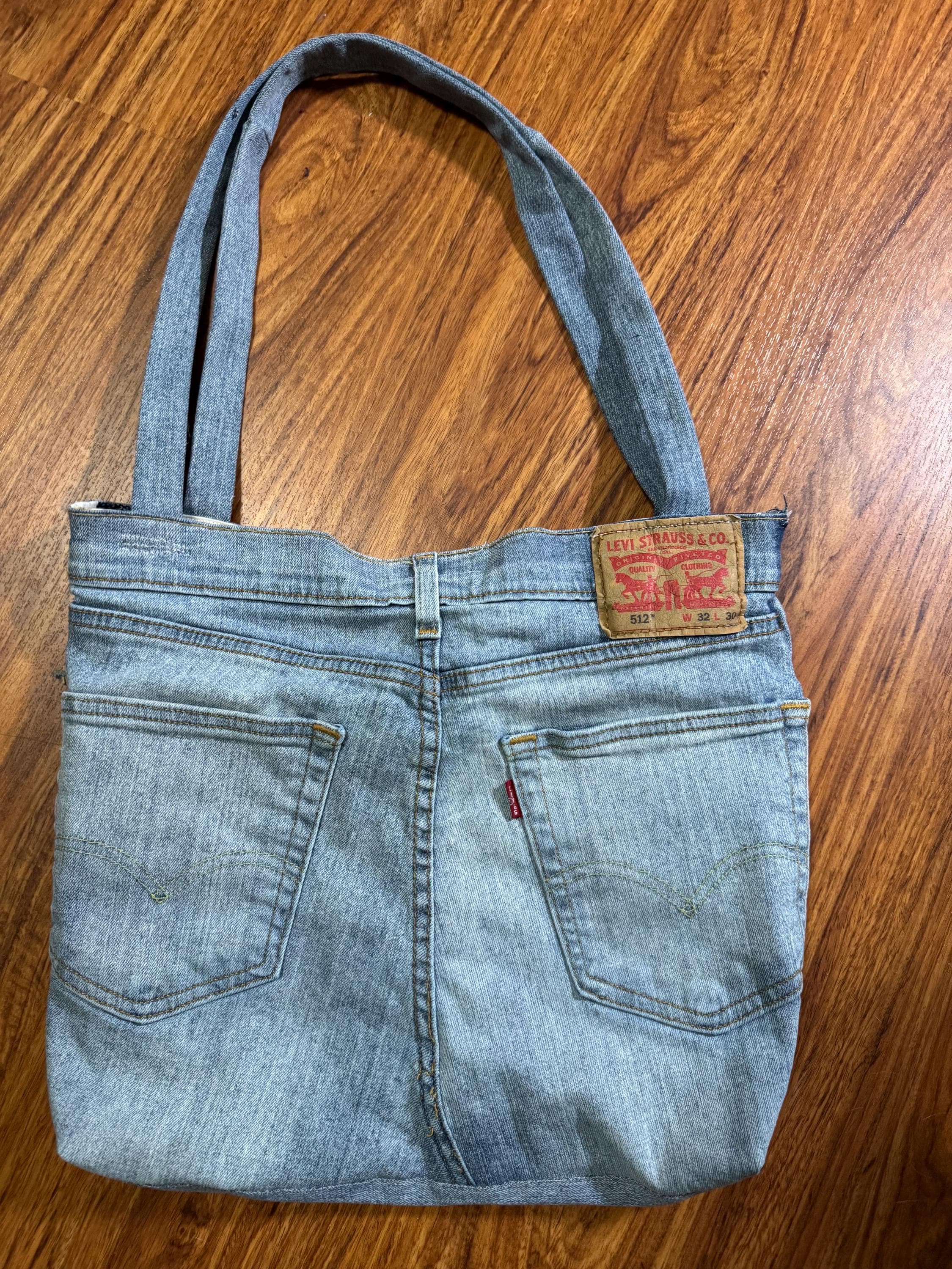Levi denim tote bag - Etsy 日本
