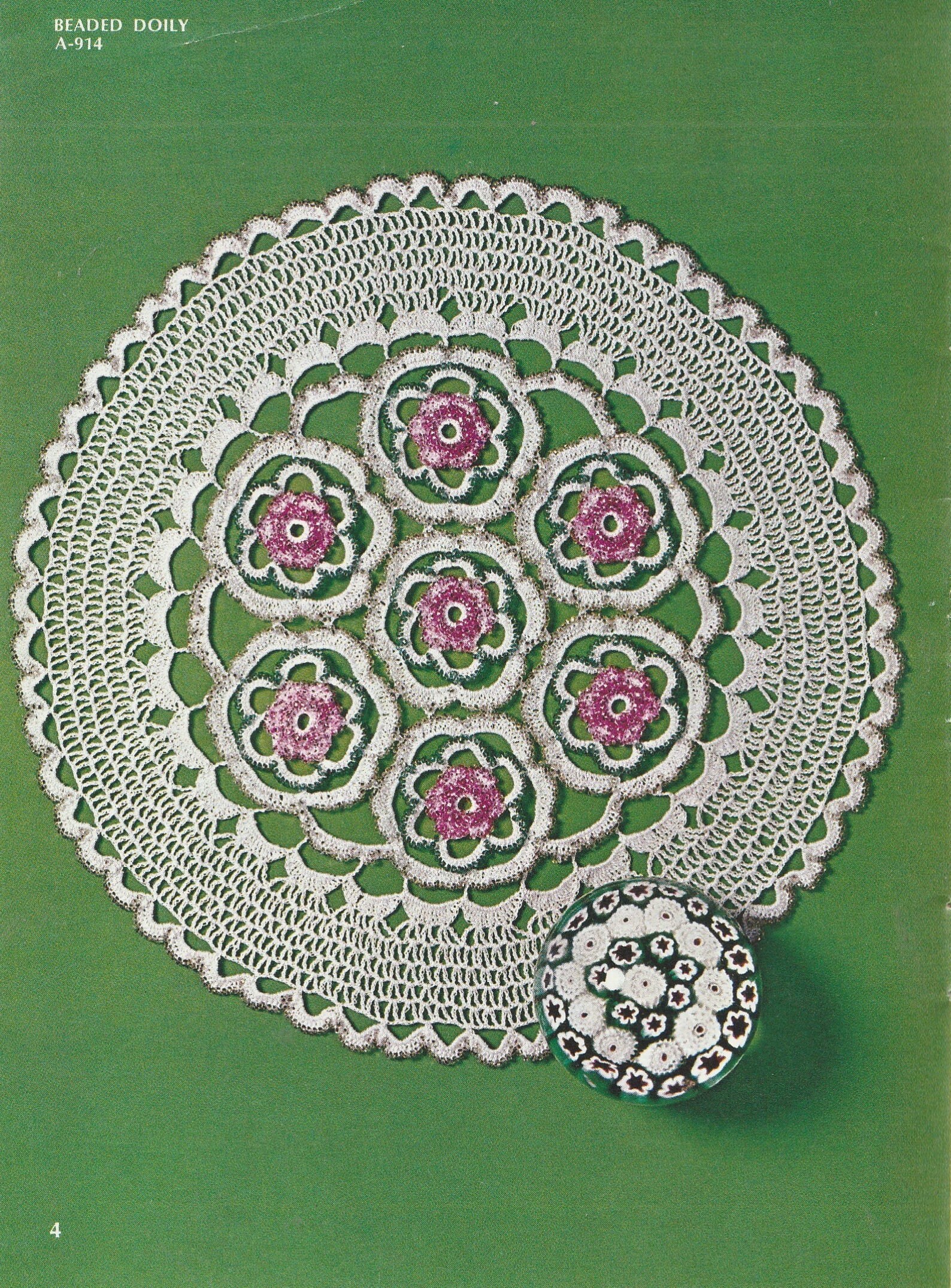 Vintage Coats and Clark's Book No. 222 Doilies Knitted Etsy