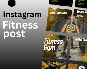 Modern Instagram Website Template | Canva Bio Site for Fitness, Wellness & Digital Marketers