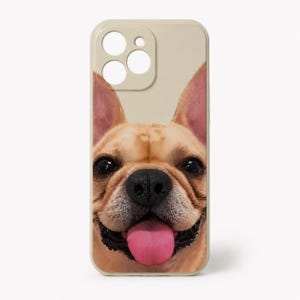 Custom Pet Phone Case, 3D Soft Nose Dog Cat Portrait Cover Gift image 9