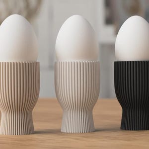 Moderner Eierbecher – 3D Druck – Minimalistisches Design für Ostern & Frühstück