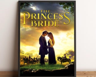 Poster Prinses bruid, kunst prinses bruid, kunst aan de muur, canvasafdruk