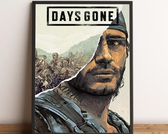 Days Gone Poster, Days Gone Wall Art, Wall Decor, Canvas Print #3